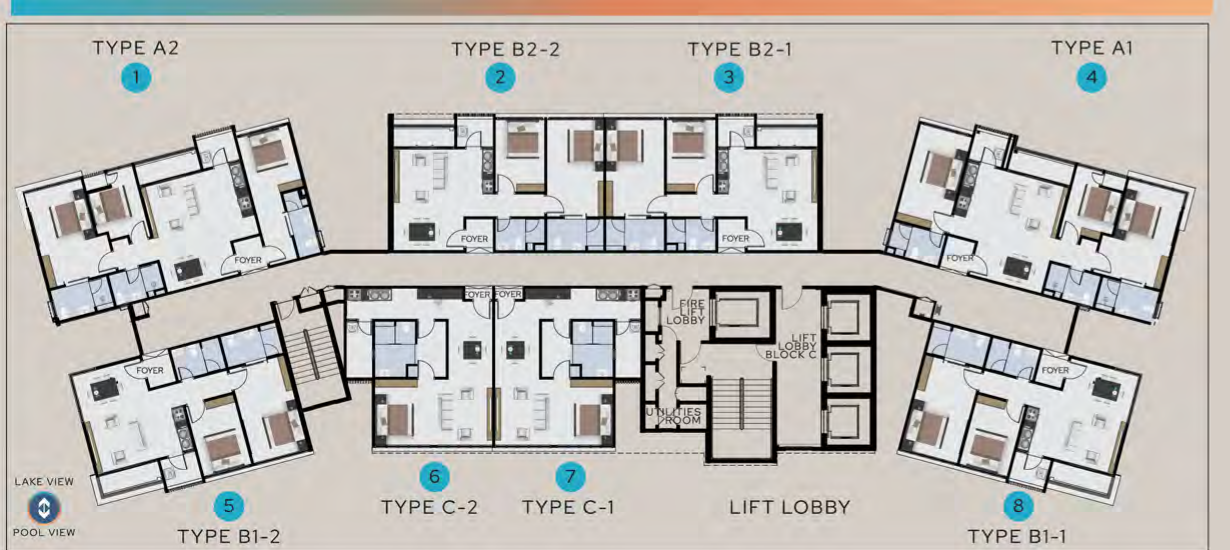 Camellia (Block C) site plan