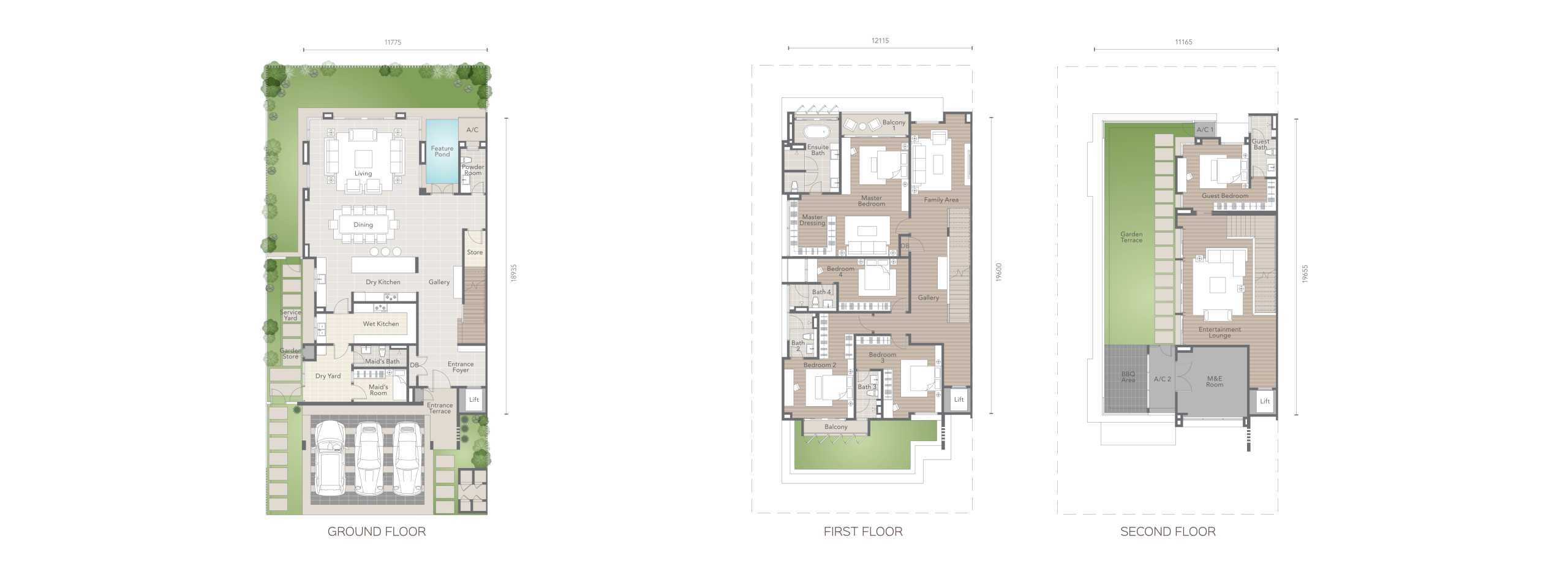 TYPE A site plan