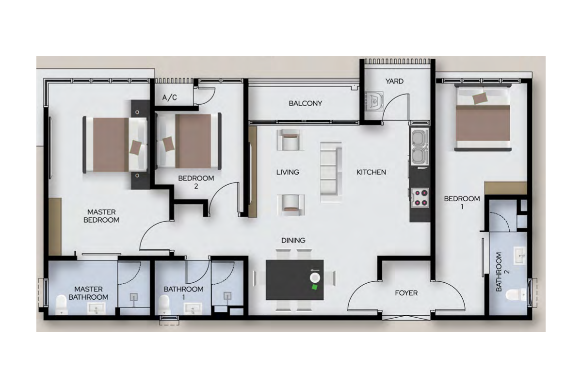 TYPE A2 site plan
