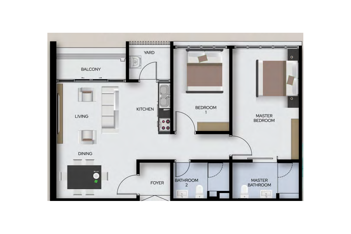 TYPE B2 site plan