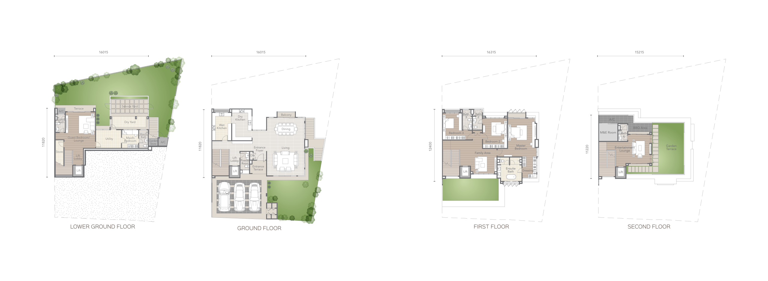 TYPE C1 site plan